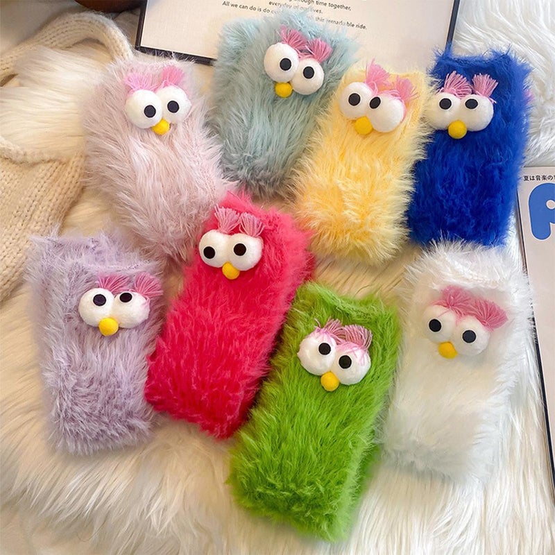 TFTSR Crazy Funny Fuzzy Silly Socks for Kids Women,Girls Fluffy Slipper Novelty Fun Socks,Boy Men Cute Cozy Soft Animal Socks - Image 4